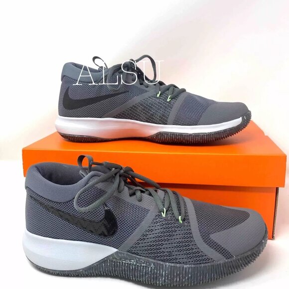 Nike Zoom Assersion Dark Grey Canvas Mid Men Sneakers Performance 917505 007 - Picture 2 of 7